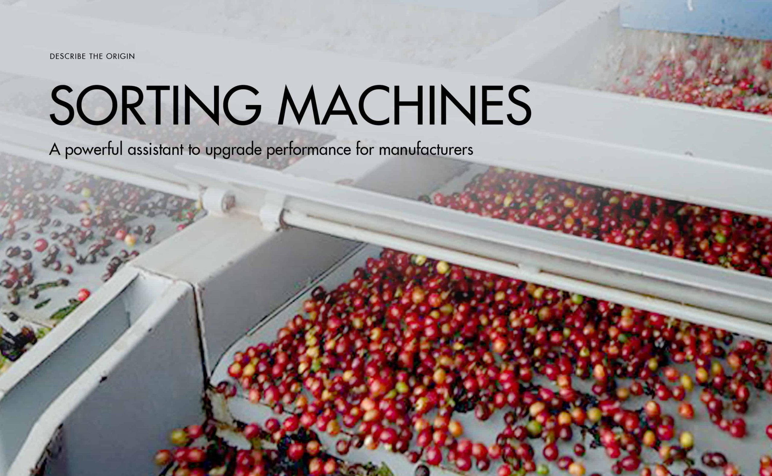 Coffee sorting machine – A powerful assistant to upgrade performance for manufacturers