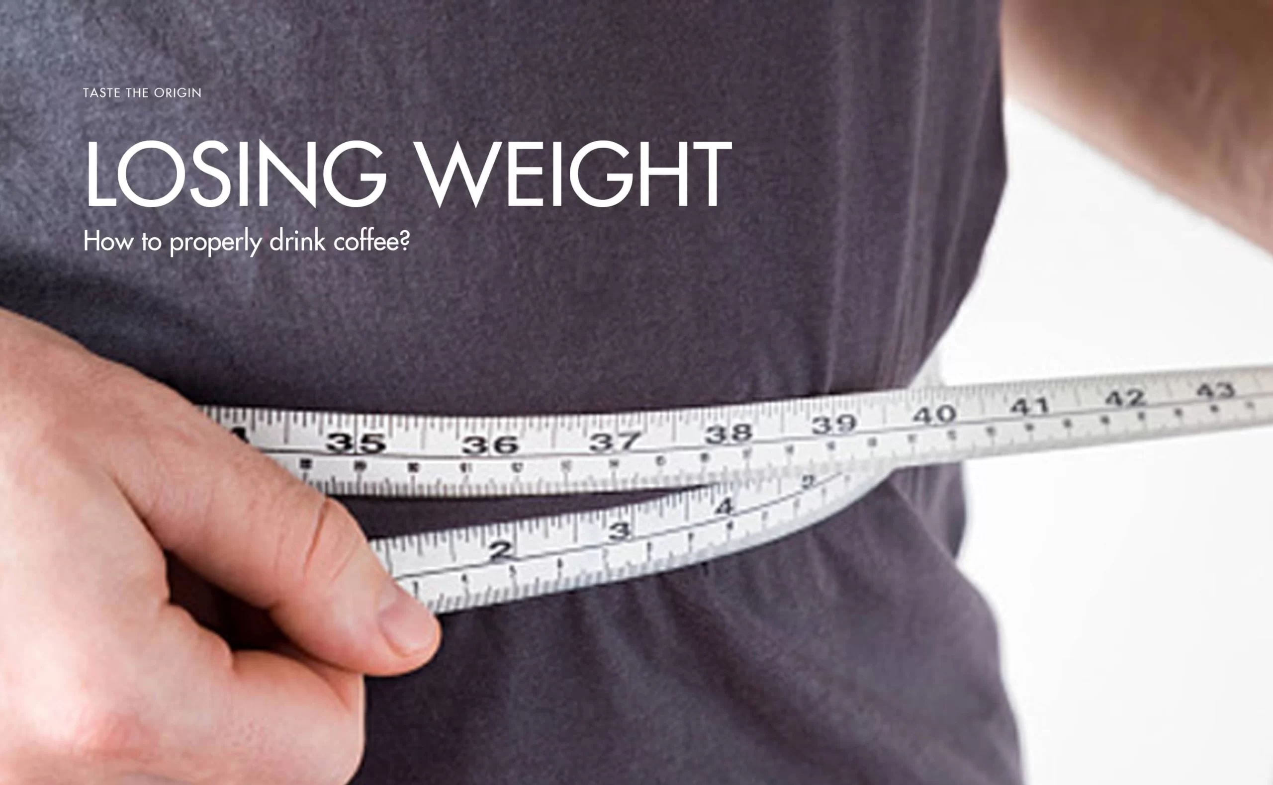 How to drink coffee to lose weight properly and effectively?